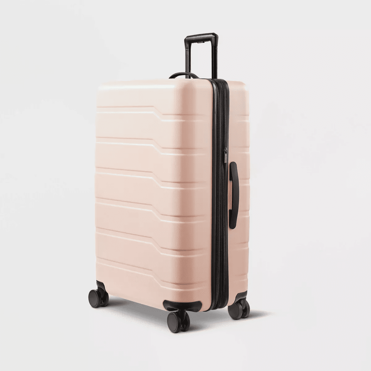 Hardside Large Checked Spinner Suitcase - Open Story - Image 8