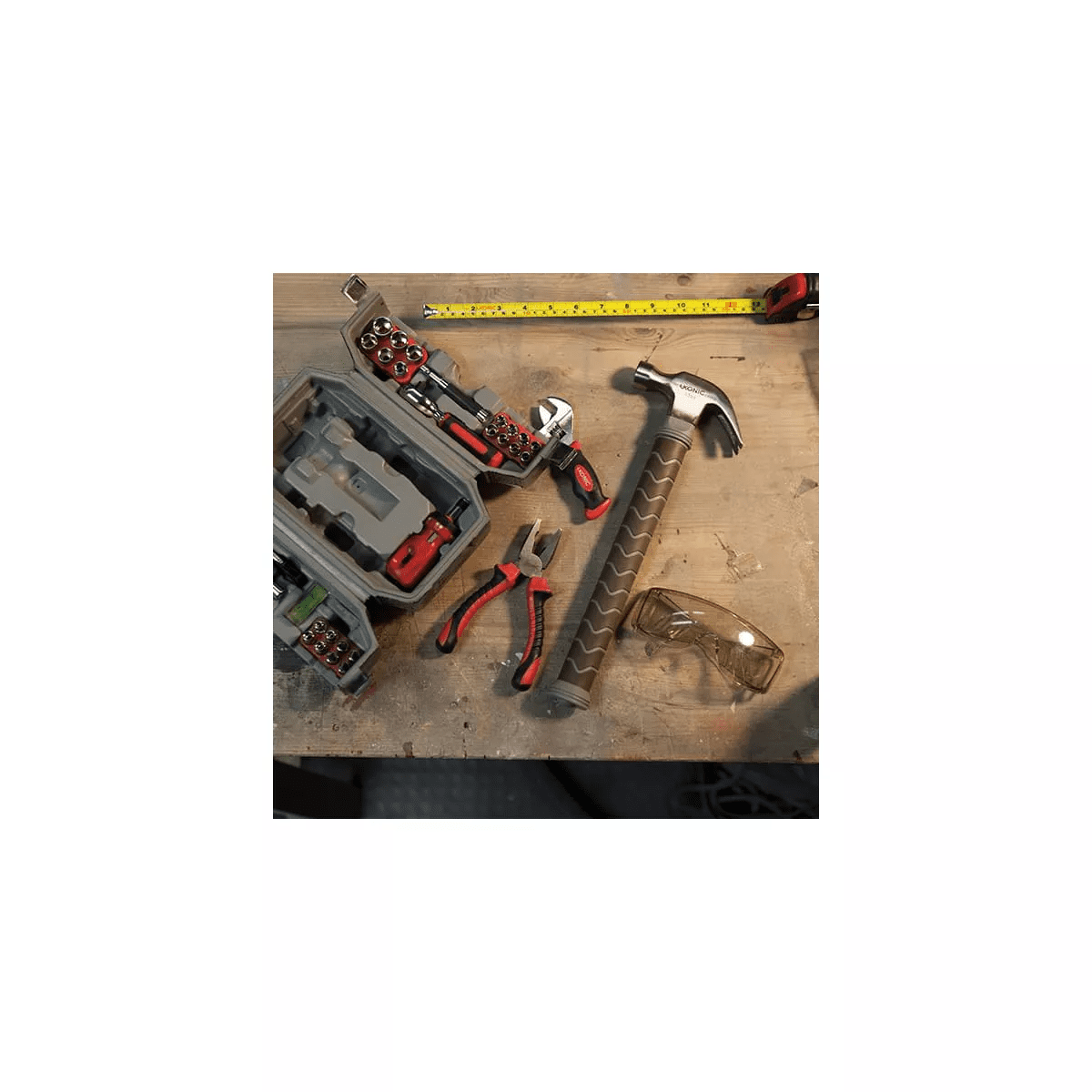 Thinkgeek, Inc. Marvel Avengers Thor'S Hammer 44-Piece Tool Set | Mjolnir Toolbox All-In-One Kit - Image 3