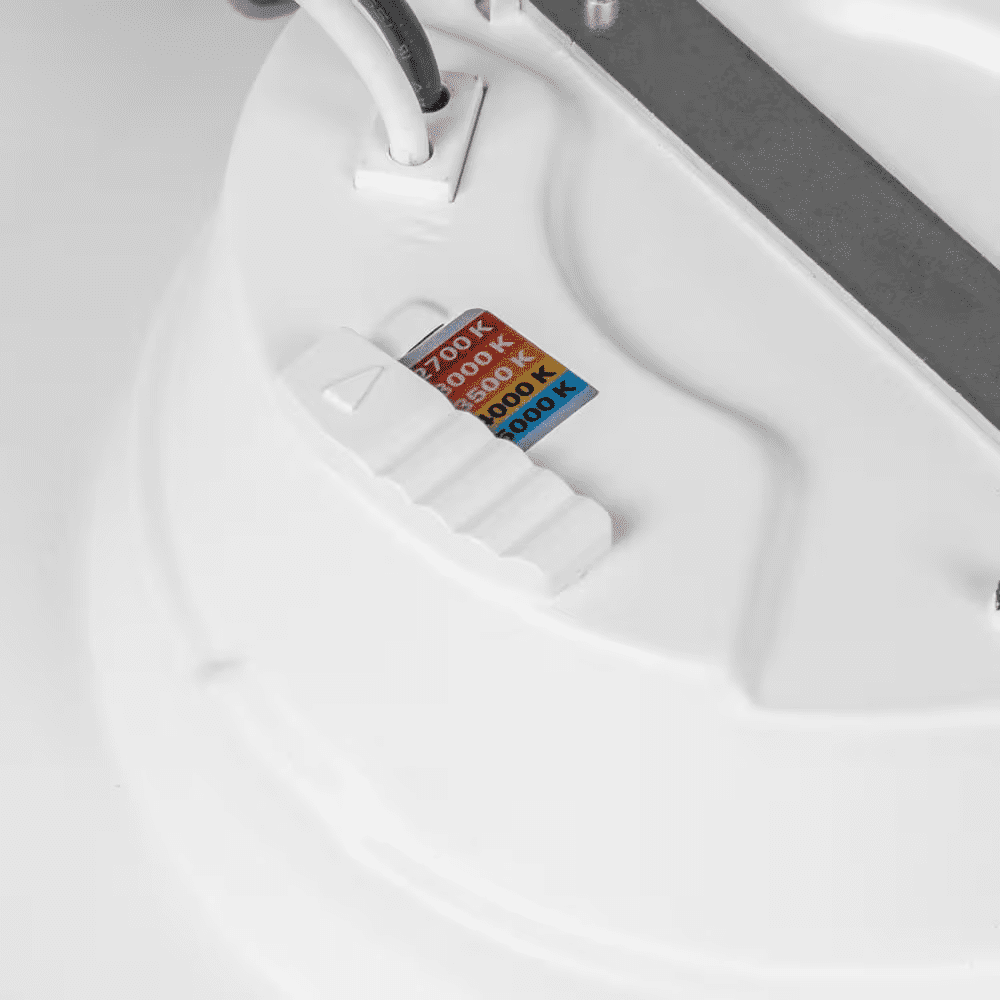 5/6 In. Integrated LED Recessed Retrofit Light Trim with Selectable Color Temperature, (4-Pack) - Image 10
