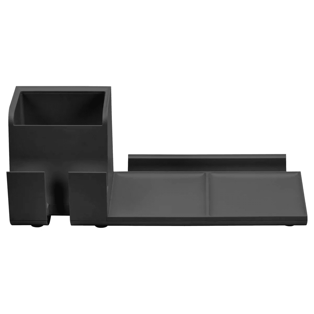 Office Konnect Desk Organizer Power Base with Phone Stand Black - Bostitch: Desk Phone Holder & Charger, Office Supplies - Image 3