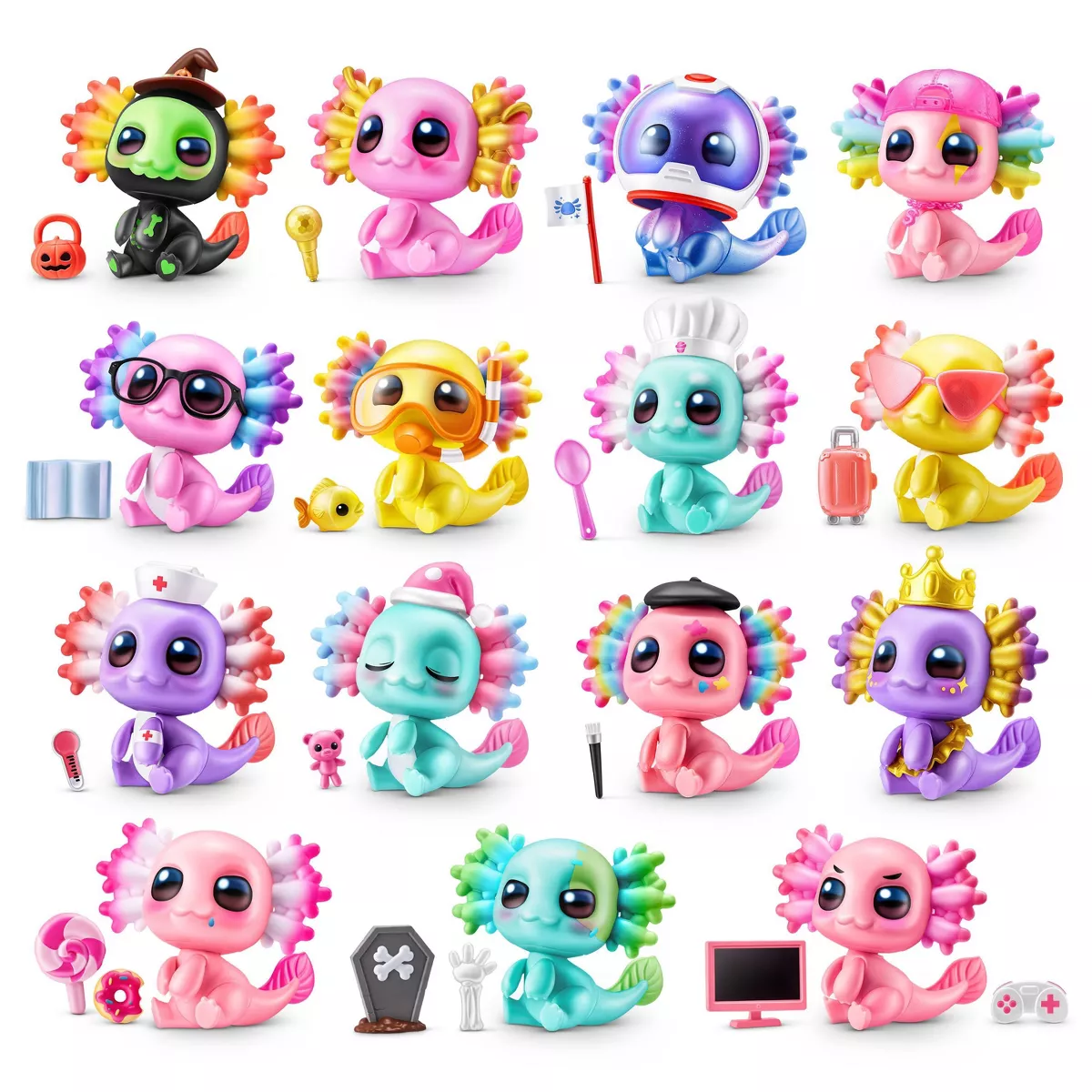 5 Surprise A-Lot-A Axolotls Mini Figure - Image 4
