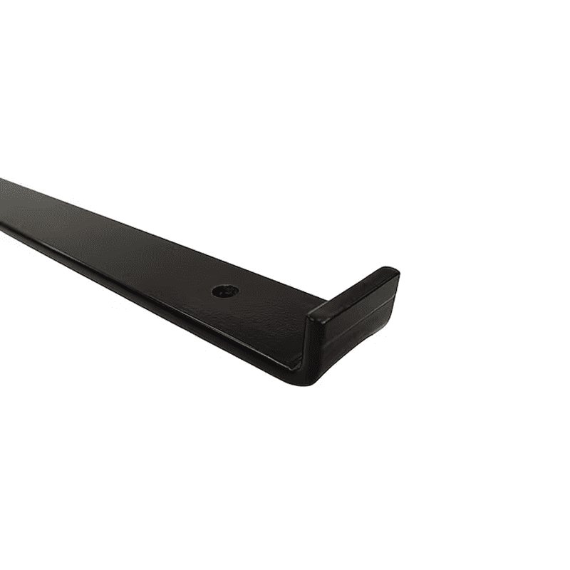12.4-In L X 5.24-In W X 1.46-In D Black Shelf Bracket - Image 6