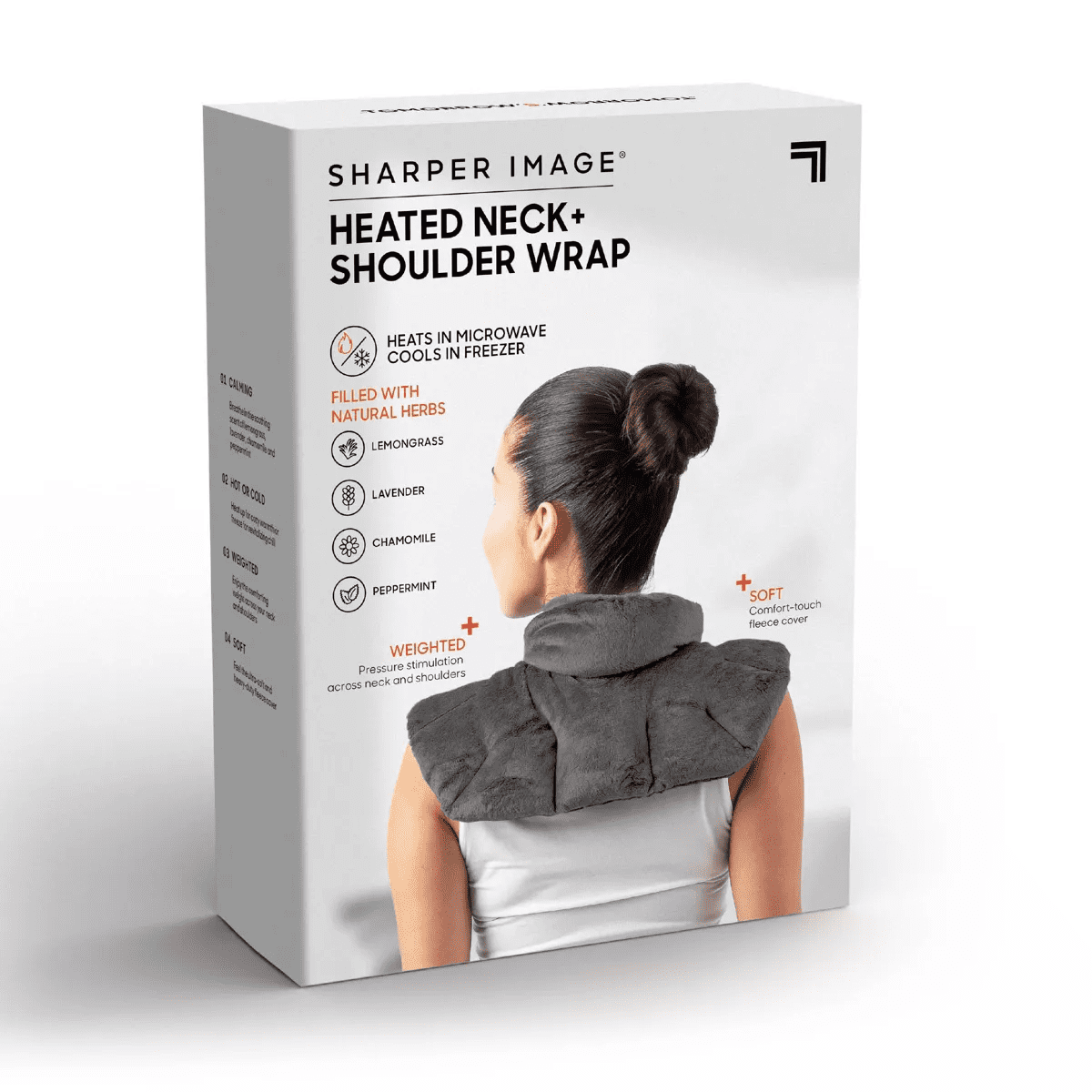 Sharper Image Heated Neck and Shoulder Wrap - Image 8