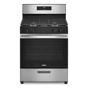 30-In 5 Burners 5.1-Cu Ft Freestanding Natural Gas Range ( Stainless Steel )