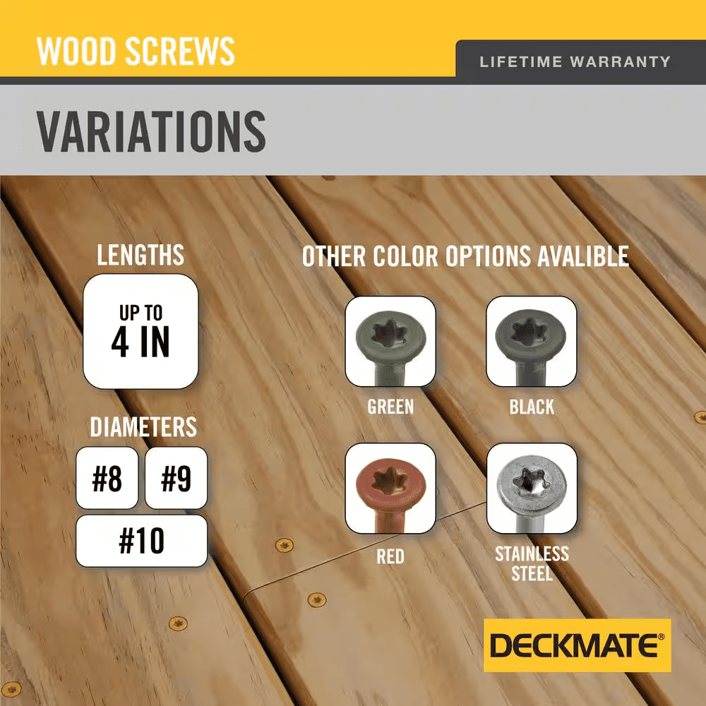 #9 X 3 In. Tan Star Flat Head Wood Deck Screw (25 Lbs. / 1543-Pieces) - Image 7