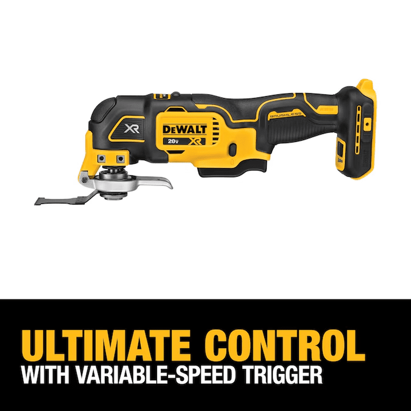 XR 20-Volt Max Cordless Brushless Variable Speed 4 -Piece Oscillating Multi-Tool ( ) - Image 5
