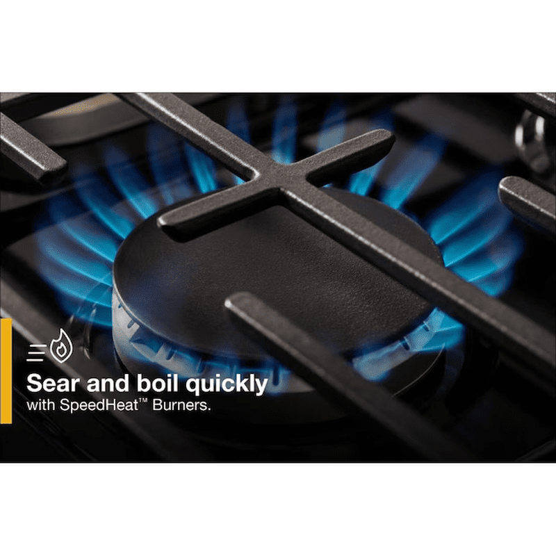 30-In 5 Burners 5.1-Cu Ft Freestanding Natural Gas Range ( Stainless Steel ) - Image 5