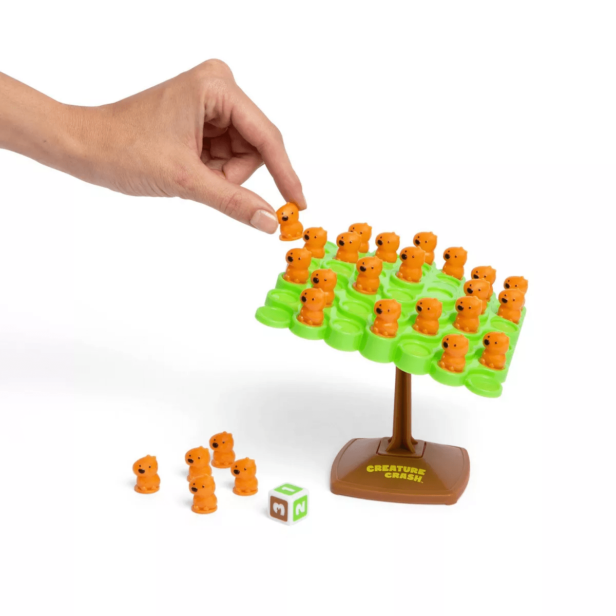 Capybara Crash Toppling Tower by What Do You Meme?: Creative Thinking Classic Board Game, 2+ Players, 5-15 Min Game - Image 2