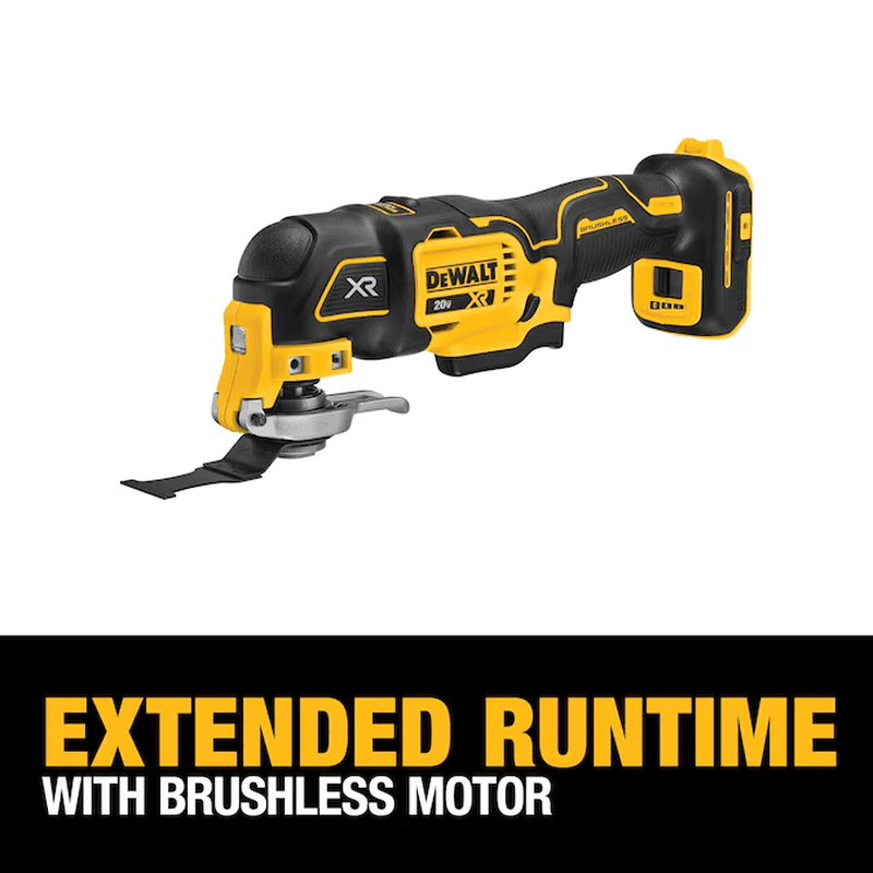 XR 20-Volt Max Cordless Brushless Variable Speed 4 -Piece Oscillating Multi-Tool ( ) - Image 6