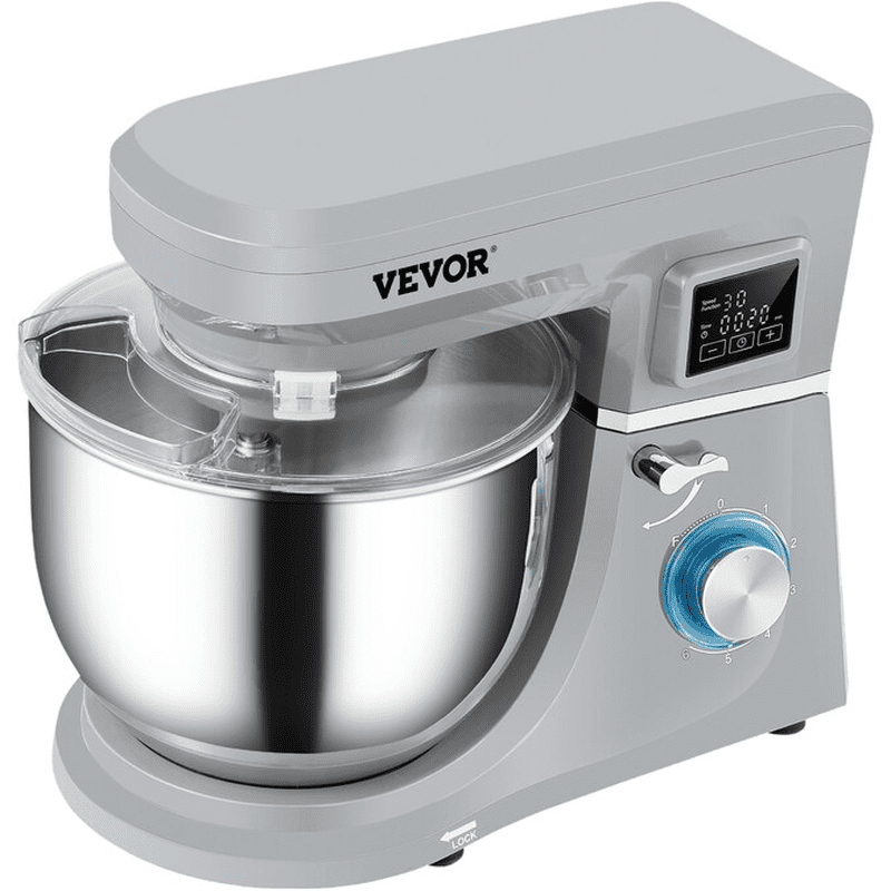 6 Speeds 660 W 7.4 Qt Stand Mixer SUS + ABS Plastic 7.4-Quart Commercial/Residential Bowl-Lift Stand Mixer - Image 8