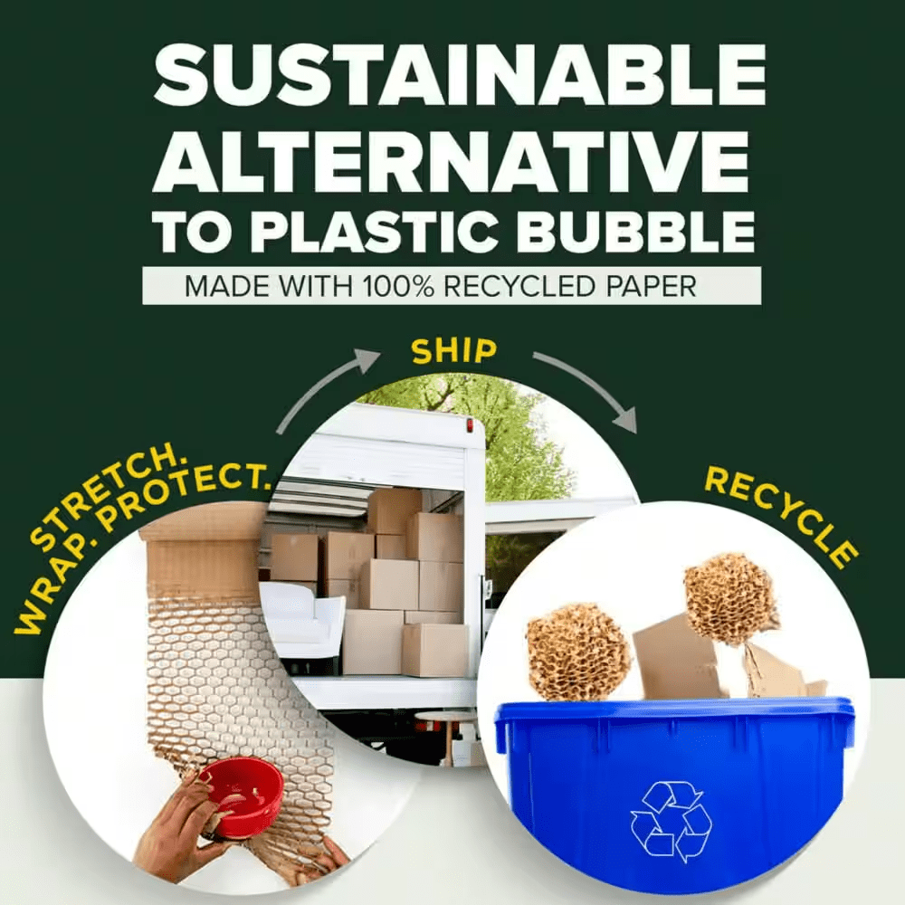 12 In. X 30 Ft. Cushion Lock Protective Packing Wrap - Image 6