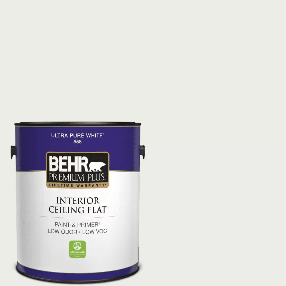 1 Gal. #52 White Ceiling Flat Interior Paint