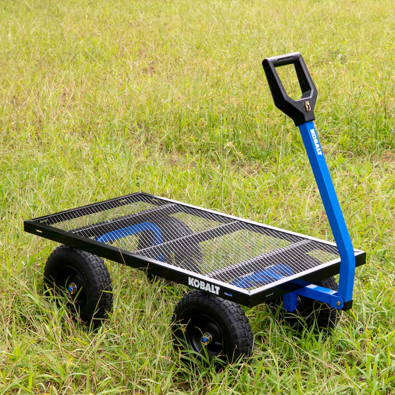 Heavy-Duty 6-Cu Ft Steel Yard Cart - Image 18