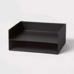 Canvas Letter Tray Organization Set of 2 - Brightroom