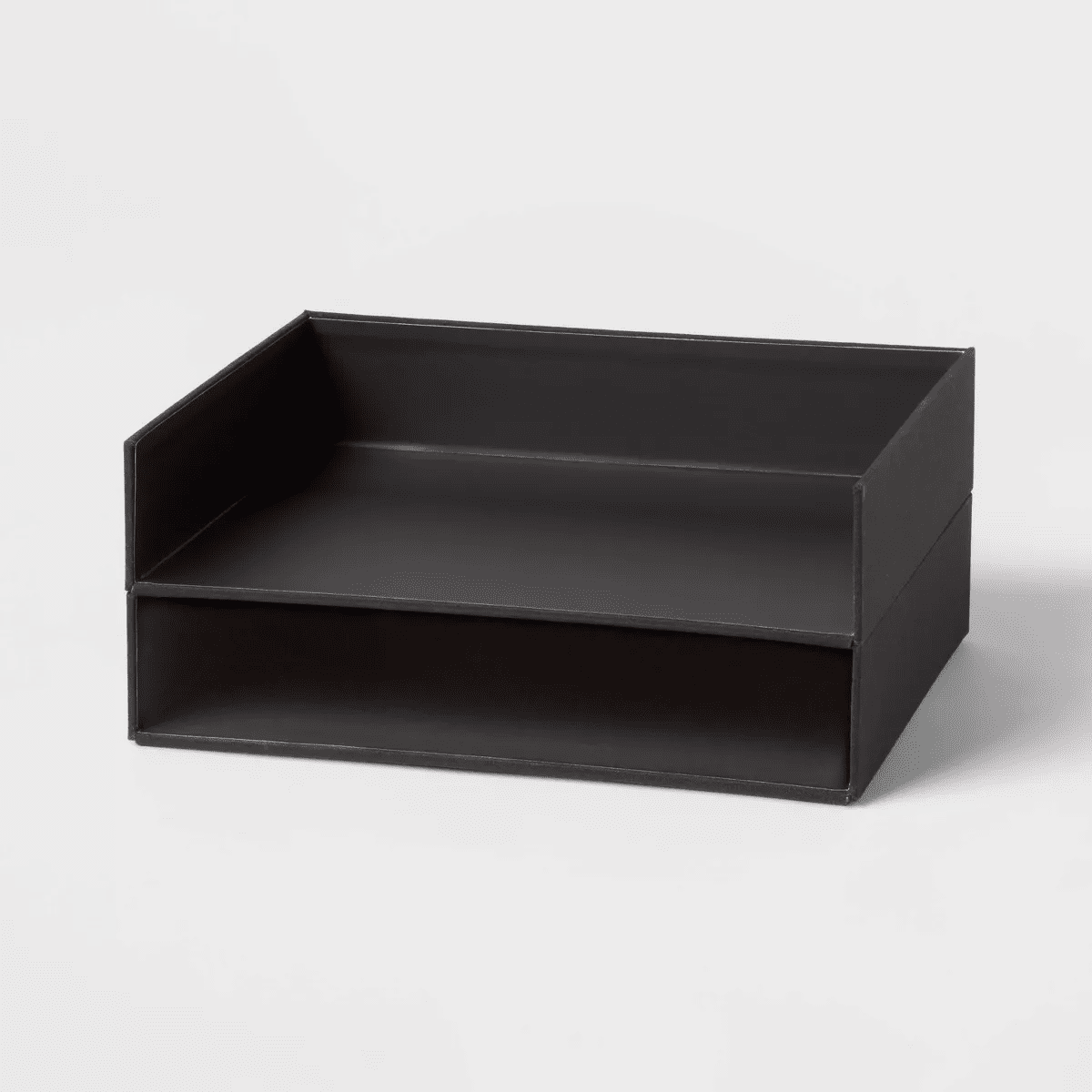 Canvas Letter Tray Organization Set of 2 - Brightroom