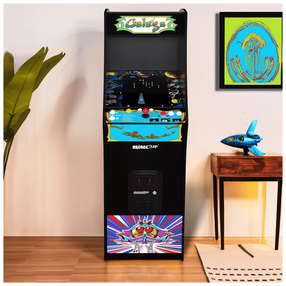 Arcade1Up 17" Screen Multiplayer Arcade Machine W/ Stand up Cabinet - Image 4