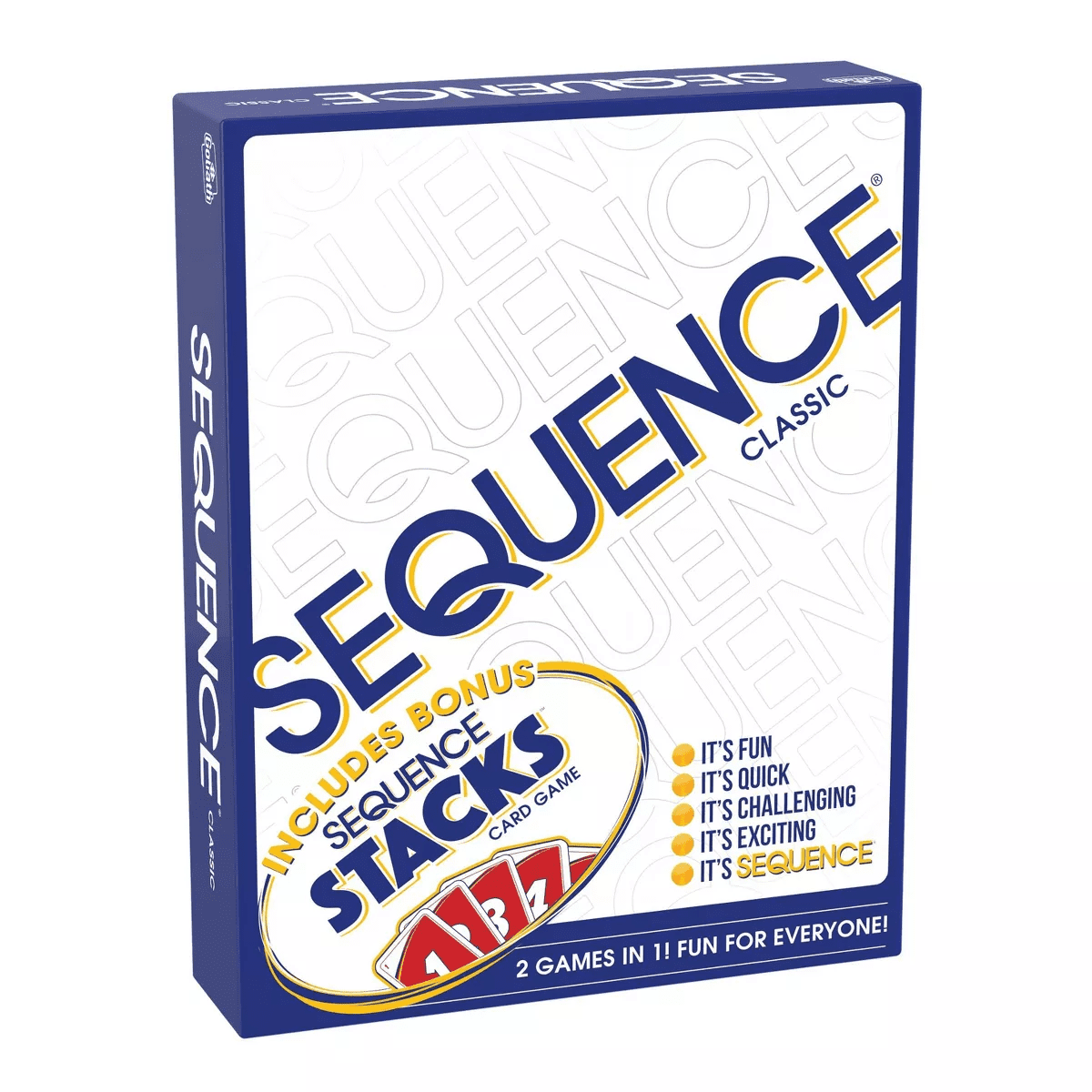 Goliath SEQUENCE Board Game & Bonus SEQUENCE Stacks Card Game - Image 6
