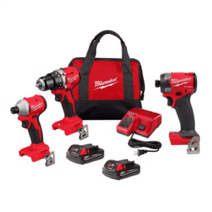 M18 18V Lith-Ion Brushless Cordless Drill/Impact Combo Kit (2-Tool) W/(2) 2.0 Ah Battery, Charger & Impact Driver
