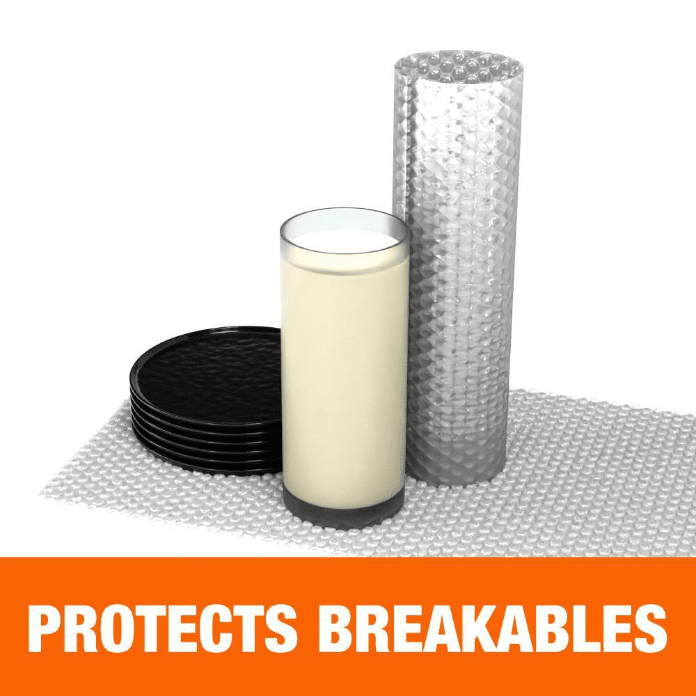 12 In. X 100 Ft. L Clear Perforated Bubble Cushion - Image 6