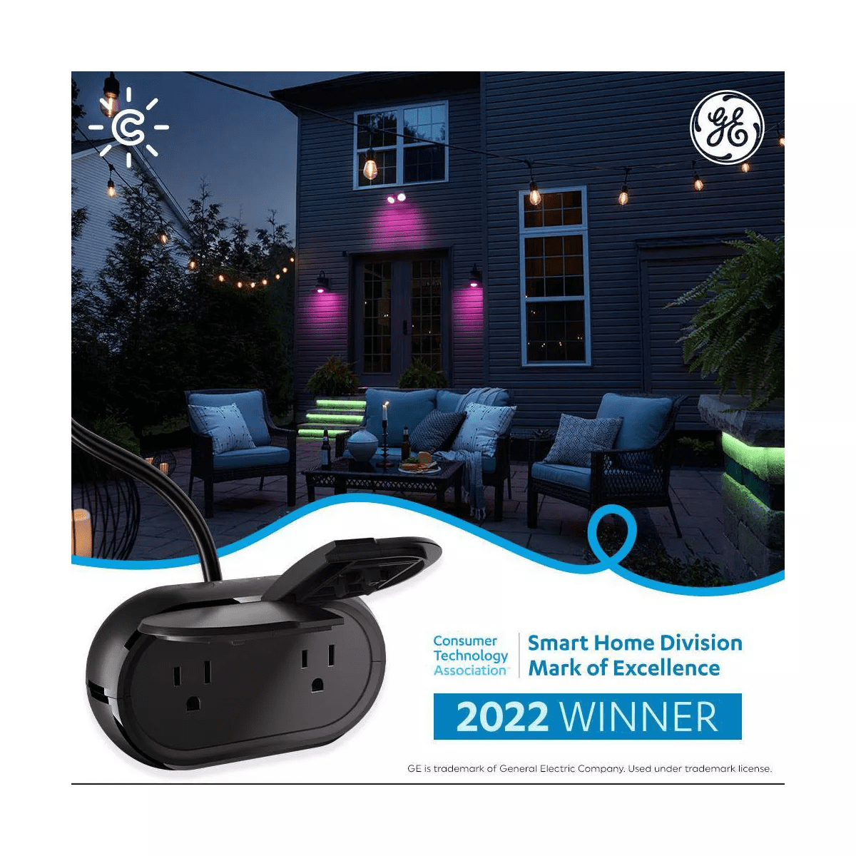 GE CYNC Smart Outdoor Plug - Image 9