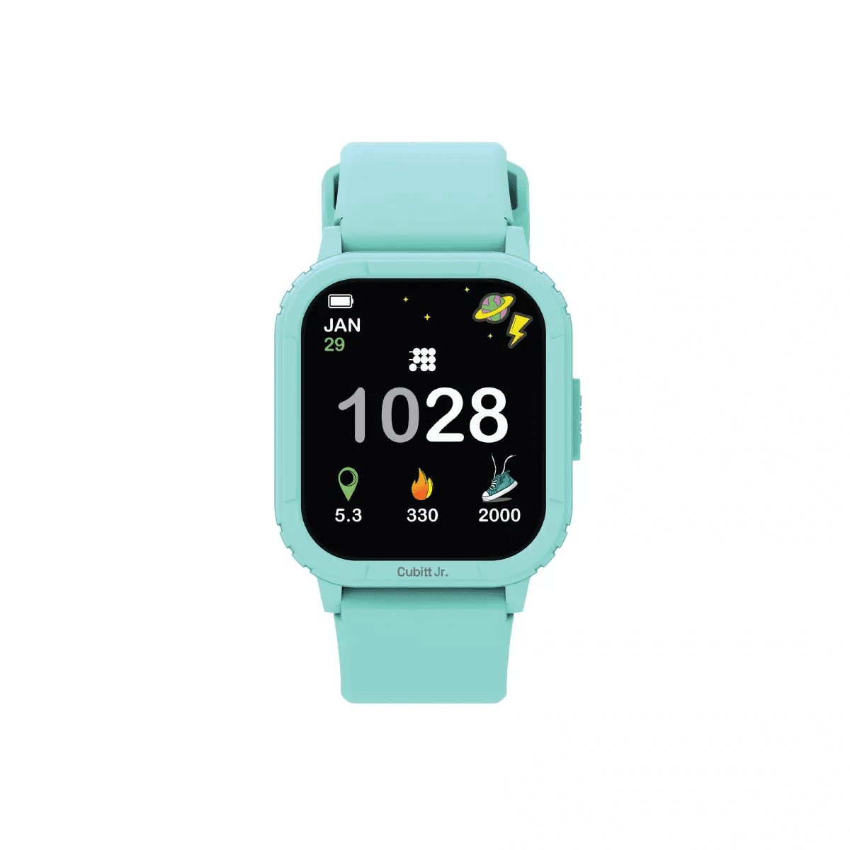 Cubitt Jr Smart Watch Fitness Tracker for Kids and Teens, with Games, Step Counter, Sleep Monitor, Heart Rate Monitor, Activity Tracker - Image 6