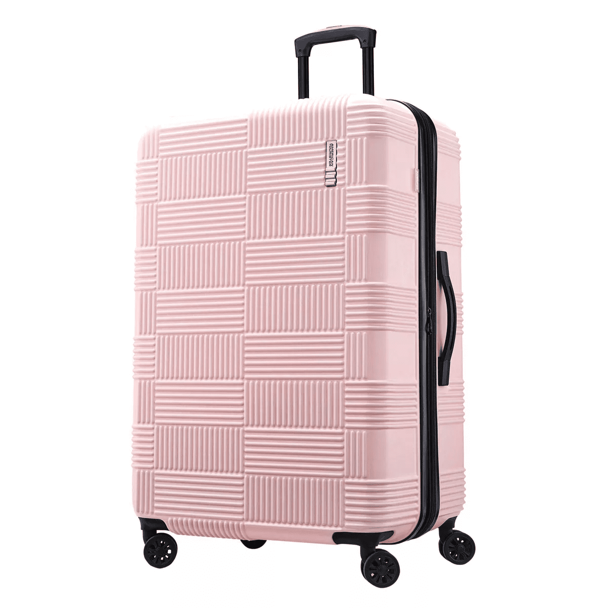 American Tourister NXT Hardside Large Checked Spinner Suitcase - Image 11