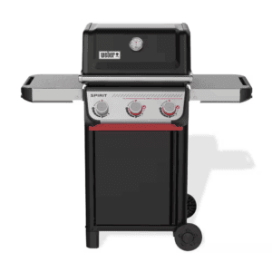 Spirit E-325 3-Burner Propane Gas Grill in Black with Powerful Boost Burners