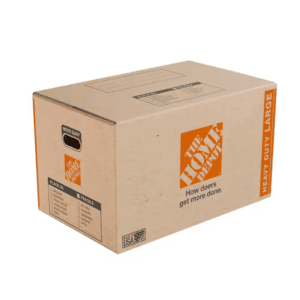 26 In. L X 16 In. W X 15 In. D Heavy-Duty Large Moving Shipping and Packing Box with Handles (10-Pack)