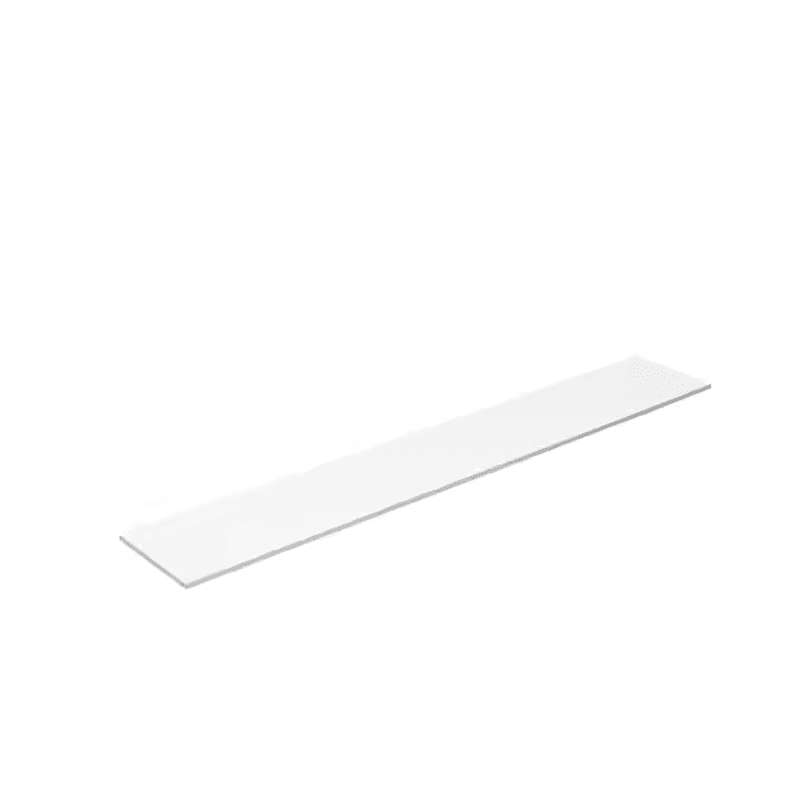 11.7-In D X 71.7-In L White MDF Rectangular Shelf Board - Image 2