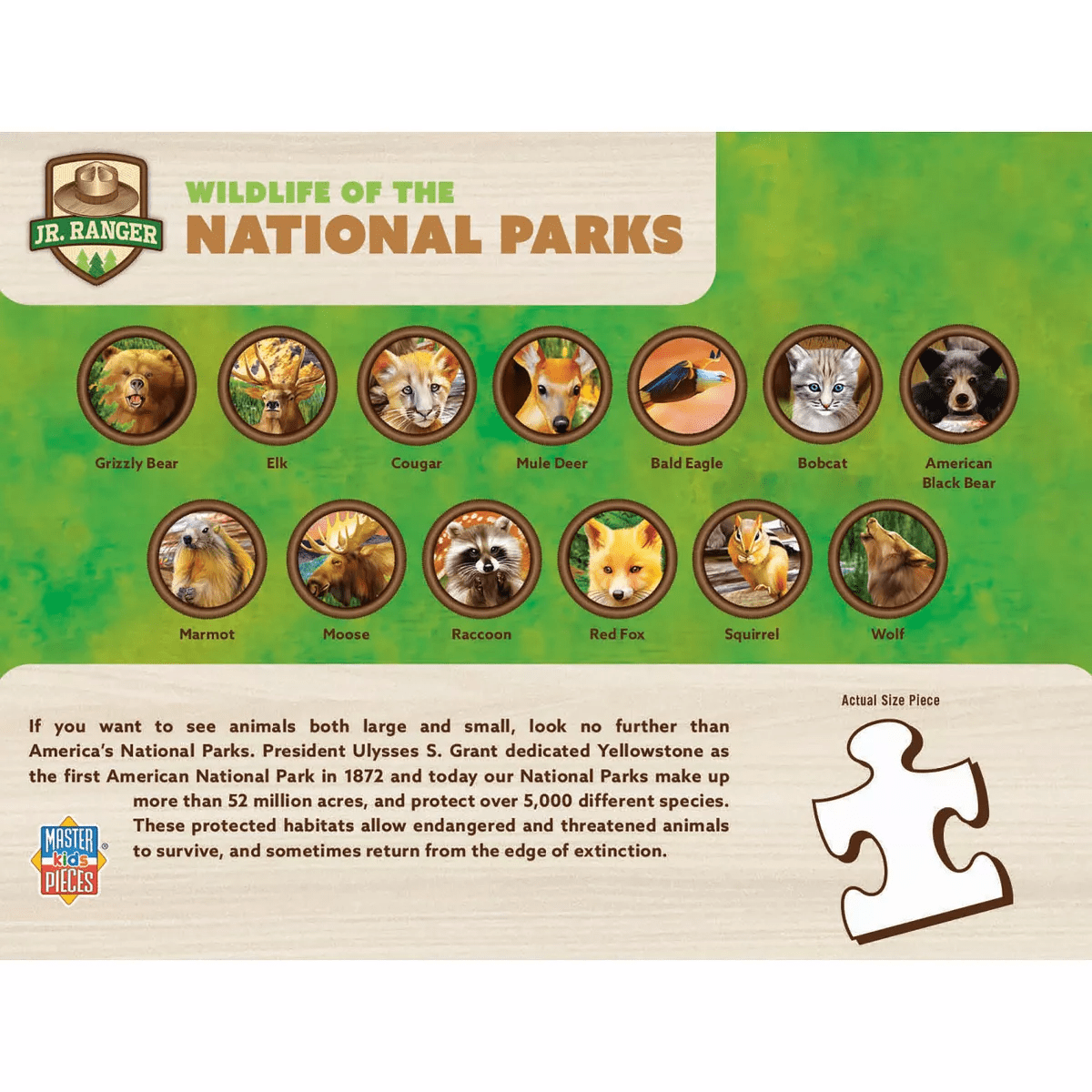 Masterpieces 100 Piece Jigsaw Puzzle for Kids - National Parks - Image 4