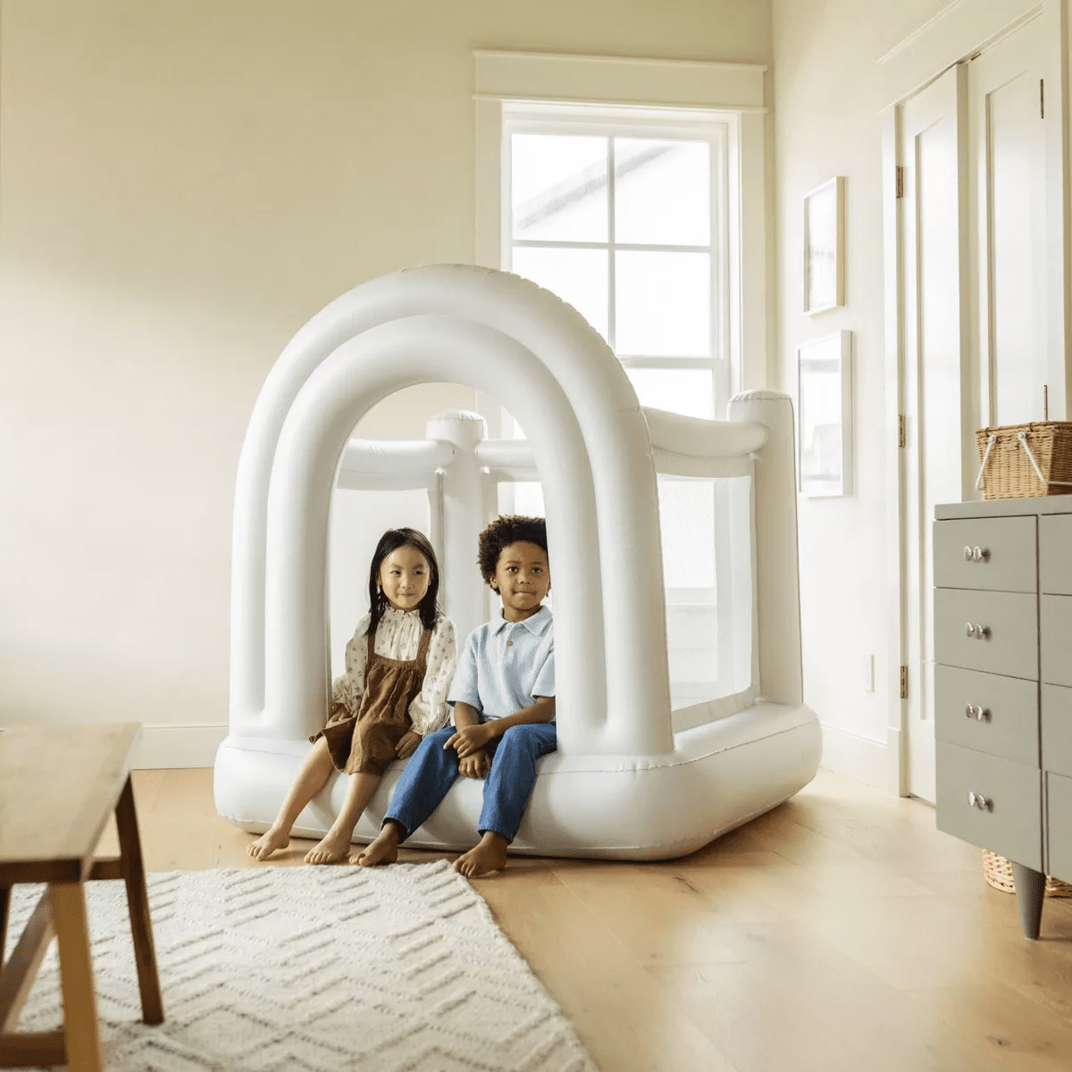 SMOL Mini Bounce House: Polyvinyl Material, Electric Blower, Repair Kit Included - Image 5