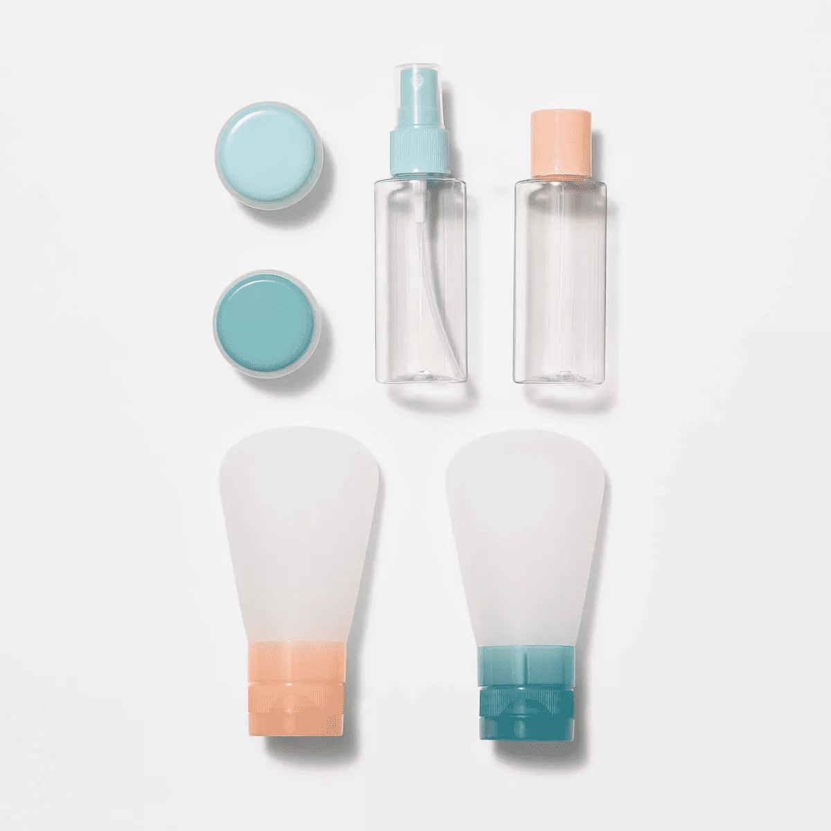 7Pc Toiletry Bag Set - Open Story™️: Silicone & EVA  Accessories - Image 3