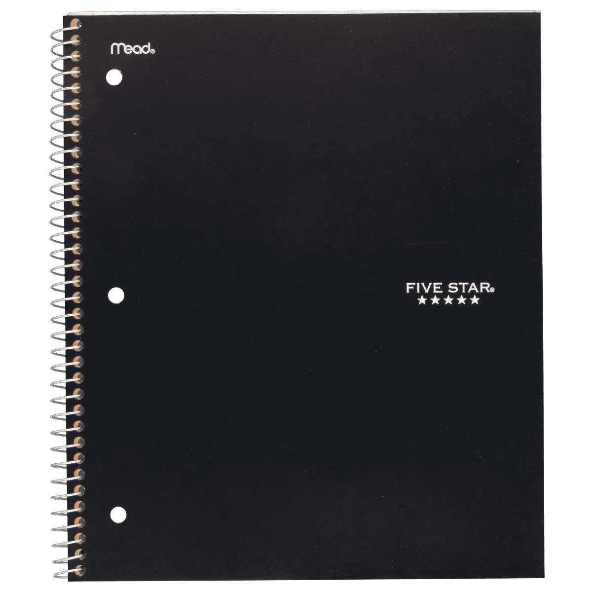 Five Star 1 Subject 100Pg College Ruled Spiral Notebook (Colors May Vary): School Supplies, Perforated, 3 Hole Punched - Image 11