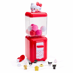 FAO Schwarz Sanrio Toy Vending Machine Throwback Play Market Stand - 13Pk