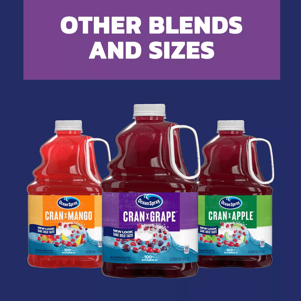 Ocean Spray Cranberry Grape - 101 Fl Oz Bottle - Image 8