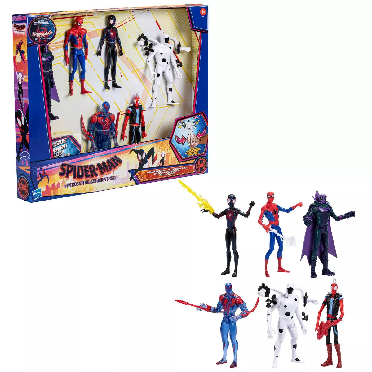 Marvel Spider-Man Ultimate Showdown Action Figure Set - 6Pk (Target Exclusive) - Image 3