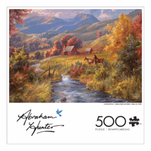 Autumn Ripples 500-Piece Interlocking Jigsaw Puzzles for Adults Ages 14+