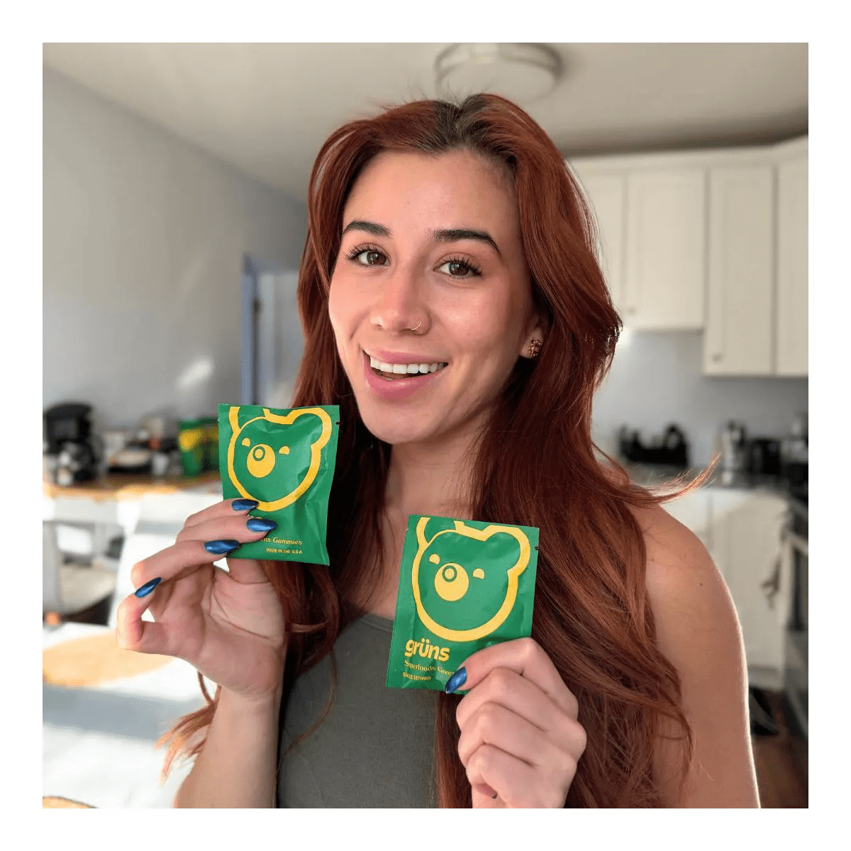 Grüns Adult Sugar-Free Superfoods Greens Gummies - 96Ct/12 Servings - Image 10