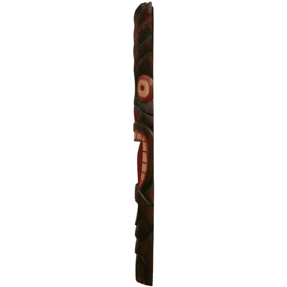 40 In. Tiki Mask Crazy Classic Tongue Outdoor Decoration - Image 2