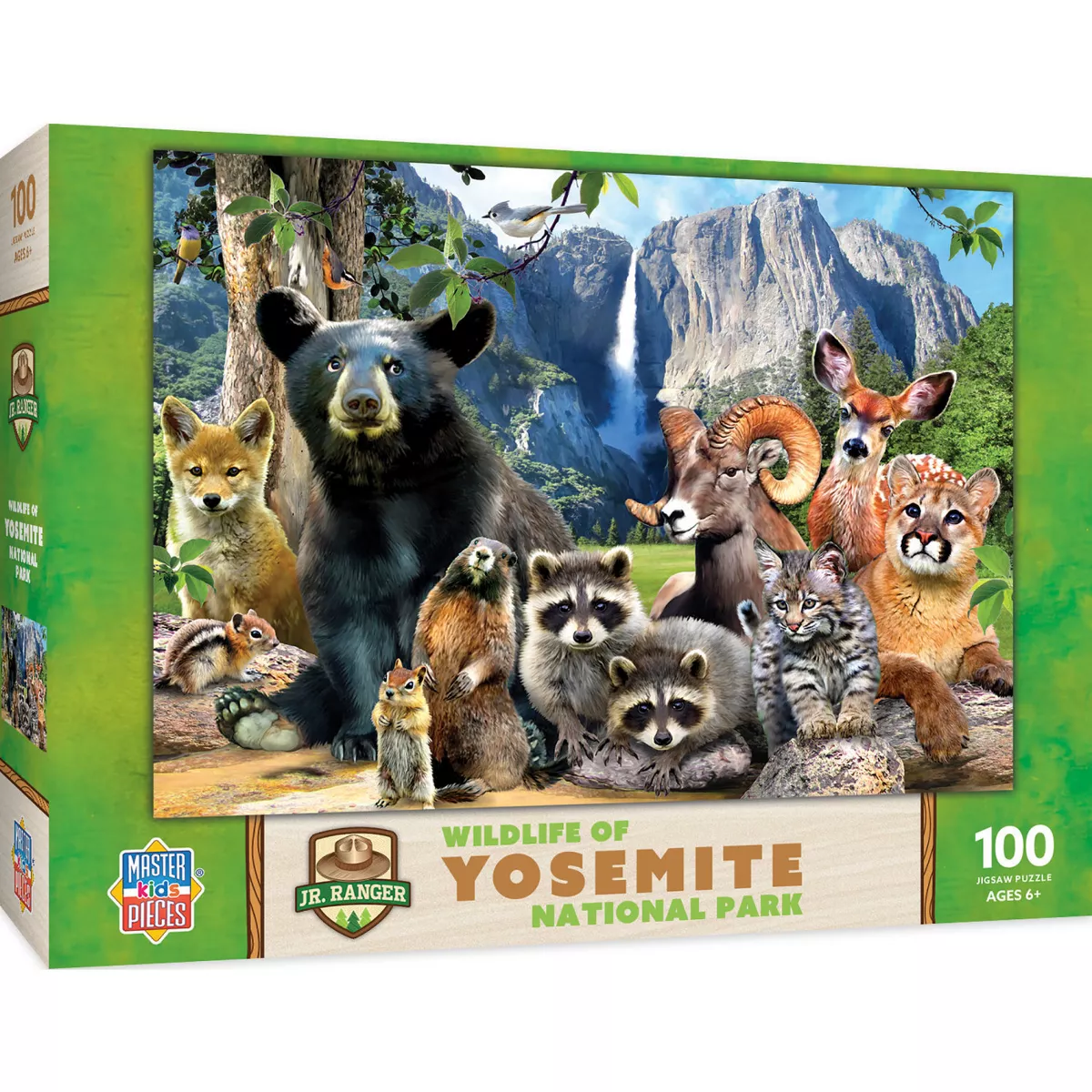 Masterpieces 100 Piece Jigsaw Puzzle for Kids - Yosemite National Park - Image 2