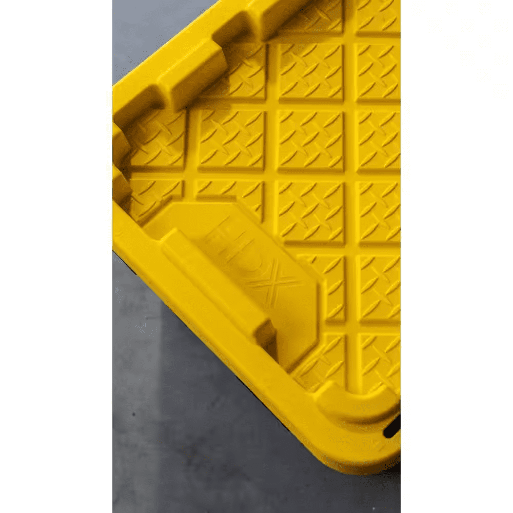 27 Gal. Tough Storage Tote in Black and Yellow - Image 10