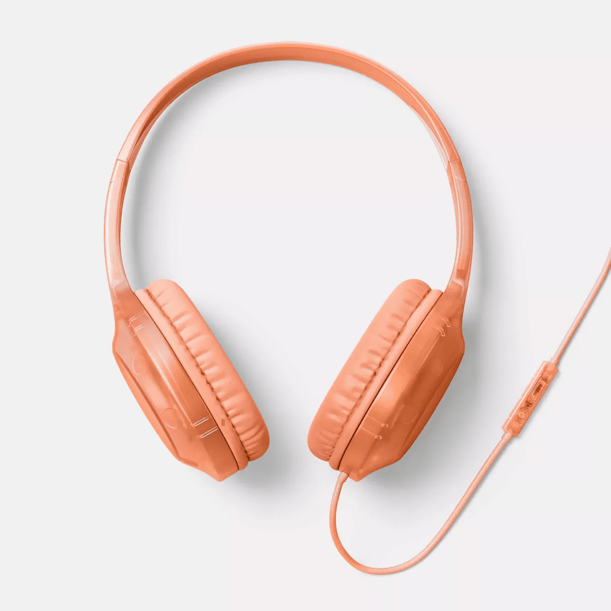 Wired On-Ear Translucent Jelly Headphones - Heyday - Image 6