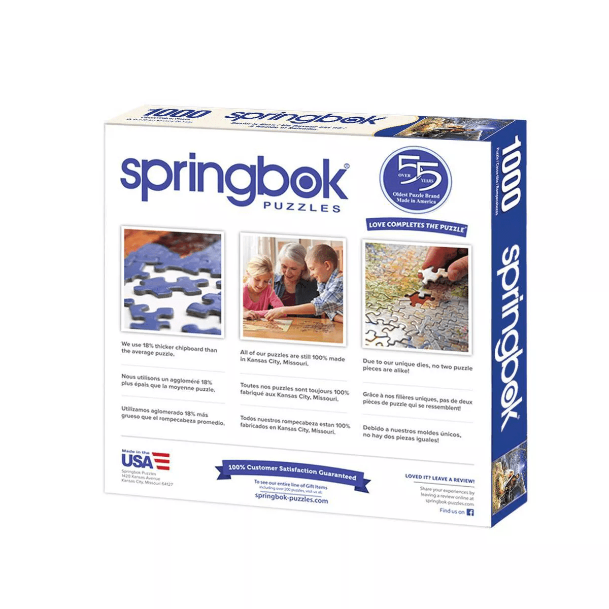 Springbok Savior Is Born Puzzle 1000Pc: Jigsaw, Paperboard, Memory Skills, Fantasy Theme - Image 3