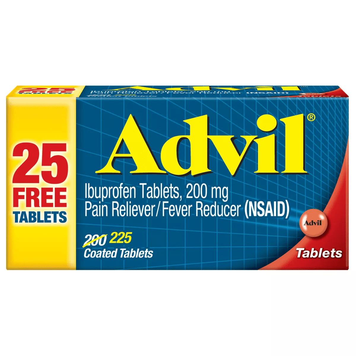 Advil Pain Reliever/Fever Reducer Tablets - Ibuprofen (NSAID) - Image 17