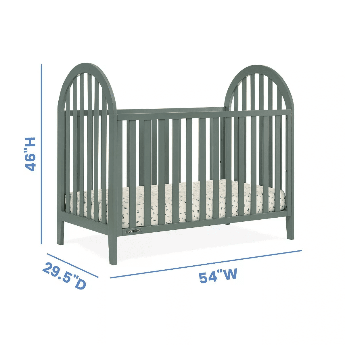 Delta Children Milano 4-In-1 Convertible Crib - Image 8