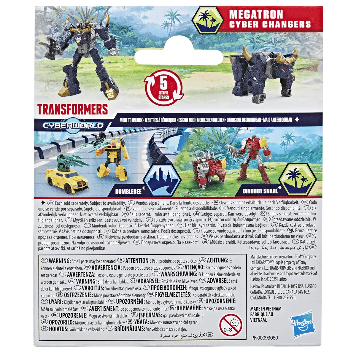 Transformers CYBERWORLD Megatron Cyber Changers - Image 5