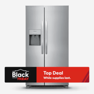 25.6-Cu Ft Standard-Depth 36-In Wide Side-By-Side Refrigerator with Ice Maker ,Water and Ice Dispenser ( Fingerprint Resistant Stainless Steel ) ENERGY STAR Certified