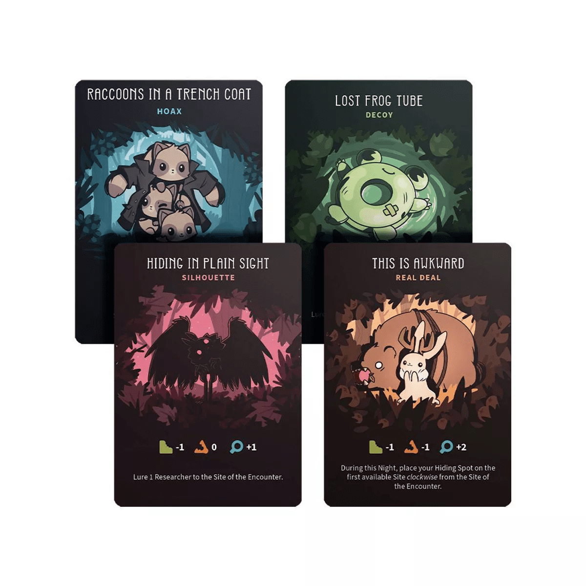 Teeturtle Twisted Cryptids Board Game: Creative Thinking, 30-60 Min Play, 2-4 Players, Includes Cards & Tokens - Image 4