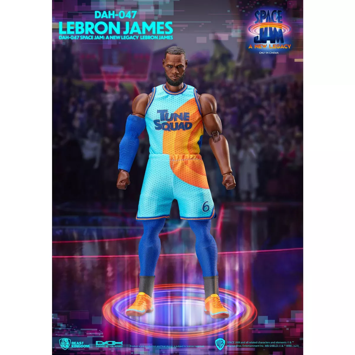 Space Jam: a New Legacy Lebron James(Dynamic 8Ction Hero) - Image 4