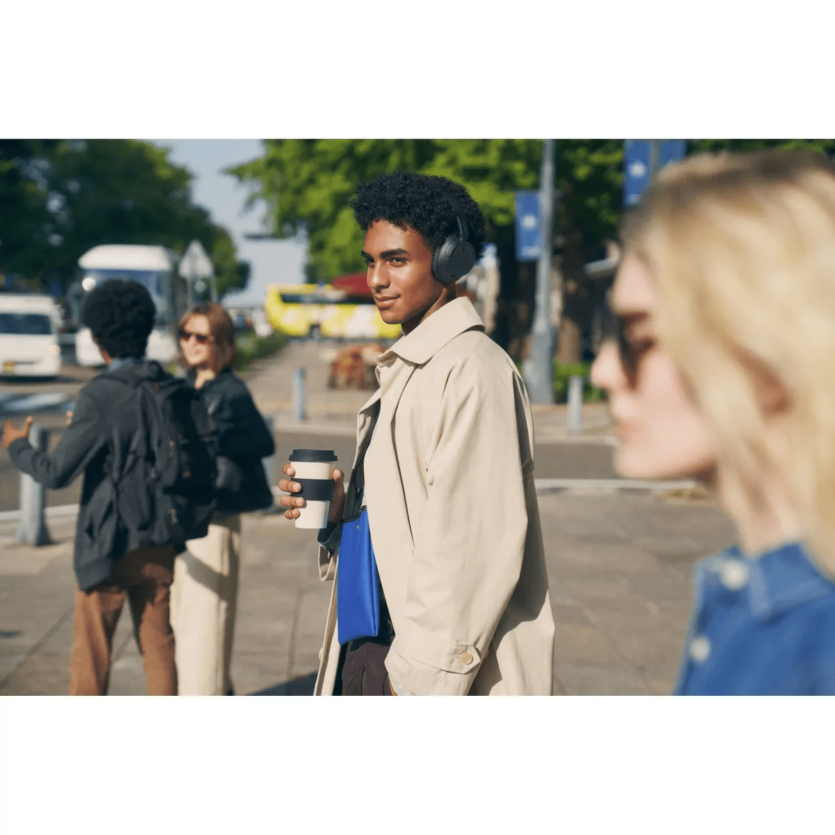 Sony WHCH720N Bluetooth Wireless Noise-Canceling Headphones - Image 8